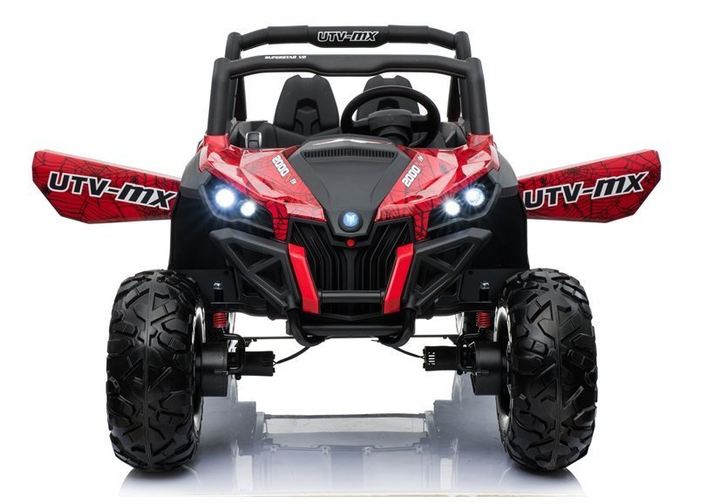 Samochód elektryczny dla dzieci Lean Toys XMX603 Spider lakierowany Czerwony (5908275996767) - obraz 6