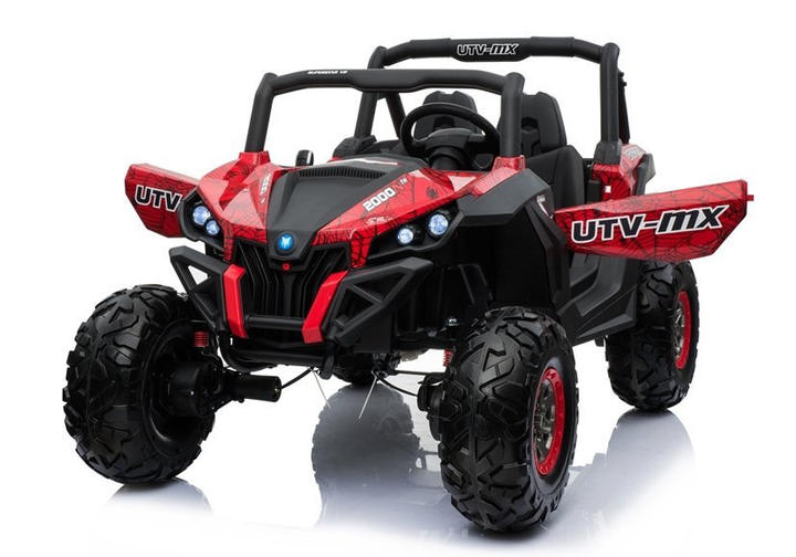 Samochód elektryczny dla dzieci Lean Toys XMX603 Spider lakierowany Czerwony (5908275996767) - obraz 7