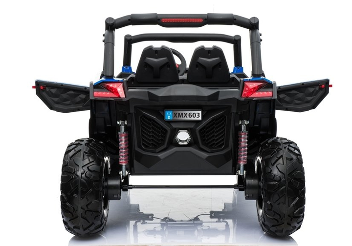 Samochód elektryczny dla dzieci Lean Toys XMX603 Spider lakierowany Niebieski (5908275996774) - obraz 6