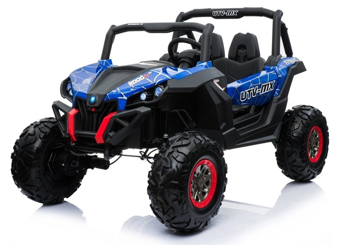 Samochód elektryczny dla dzieci Lean Toys XMX603 Spider lakierowany Niebieski (5908275996774) - obraz 9