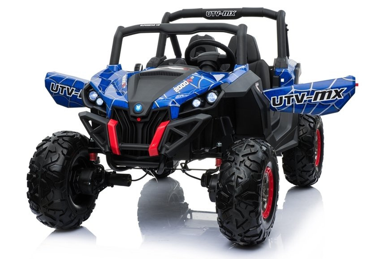 Samochód elektryczny dla dzieci Lean Toys XMX603 Spider lakierowany Niebieski (5908275996774) - obraz 11