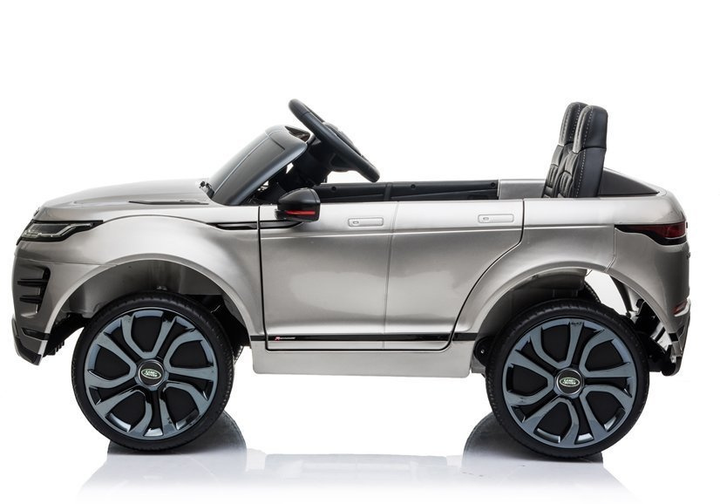 Електромобіль для дітей Lean Toys Range Rover Evoque лакований Сріблястий (5908275995715) - зображення 4