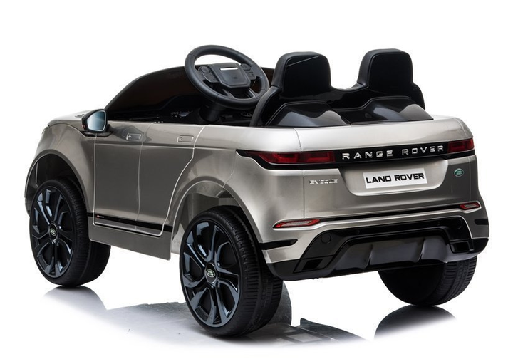 Електромобіль для дітей Lean Toys Range Rover Evoque лакований Сріблястий (5908275995715) - зображення 5