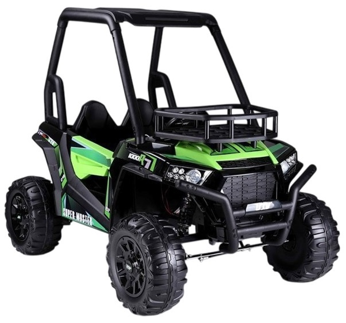 Samochód elektryczny dla dzieci Lean Toys Jeep JS360-1 Zielony (5903802450125) - obraz 1