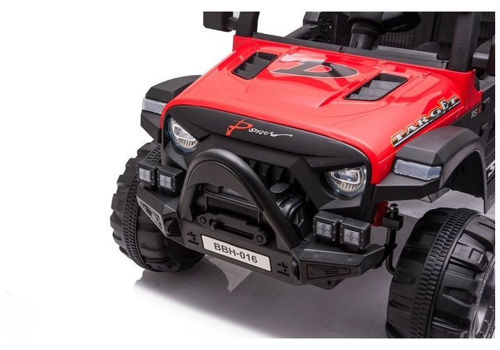 Електромобіль для дітей Lean Toys BBH-016 Червоний (5903802450392) - зображення 18