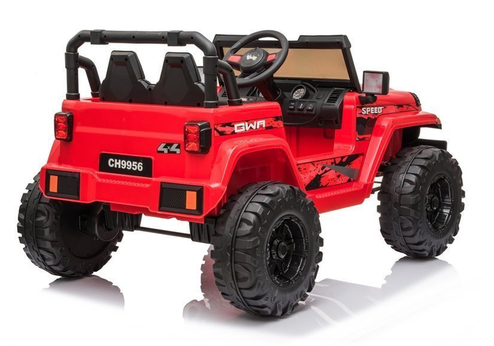 Samochód elektryczny dla dzieci Lean Toys Jeep CH9956 Czerwony (5903802450712) - obraz 7
