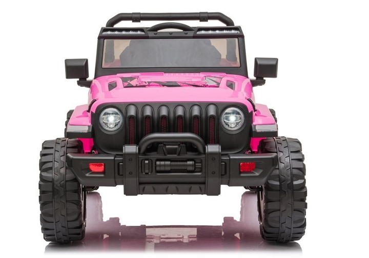 Samochód elektryczny dla dzieci Lean Toys Jeep CH9956 Różowy (5903802450729) - obraz 3