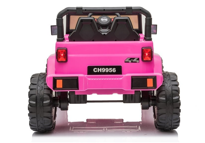 Samochód elektryczny dla dzieci Lean Toys Jeep CH9956 Różowy (5903802450729) - obraz 6