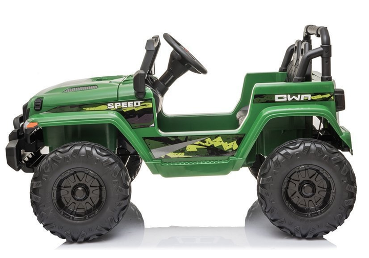 Електромобіль для дітей Lean Toys Jeep CH9956 Зелений (5903802450736) - зображення 8