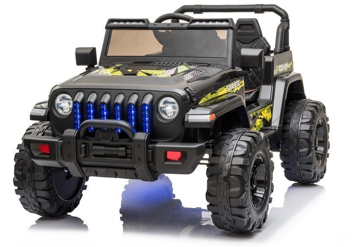 Електромобіль для дітей Lean Toys Jeep CH9956 Чорний (5903802450743) - зображення 3