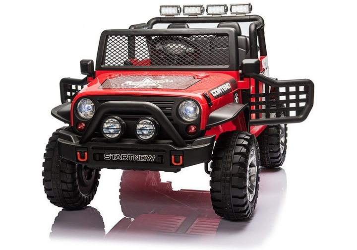 Samochód elektryczny dla dzieci Lean Toys XMX618 lakierowany Czerwony (5903802450798) - obraz 4