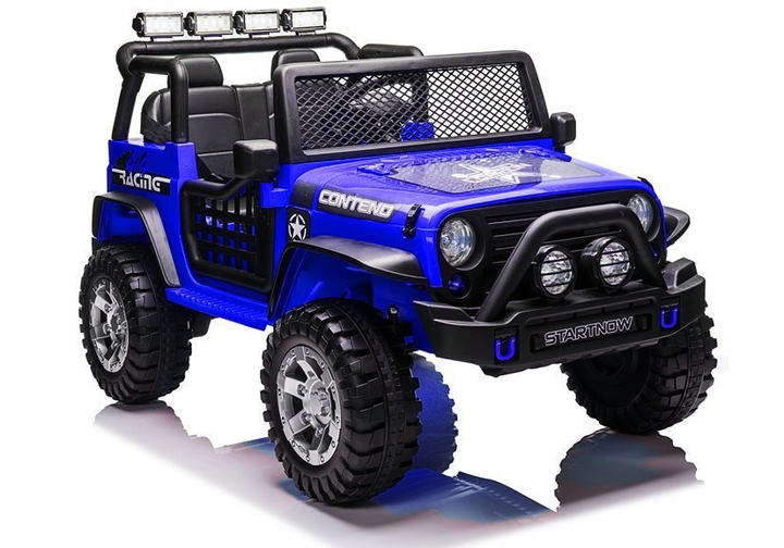 Samochód elektryczny dla dzieci Lean Toys XMX618 lakierowany Niebieski (5903802450811) - obraz 2