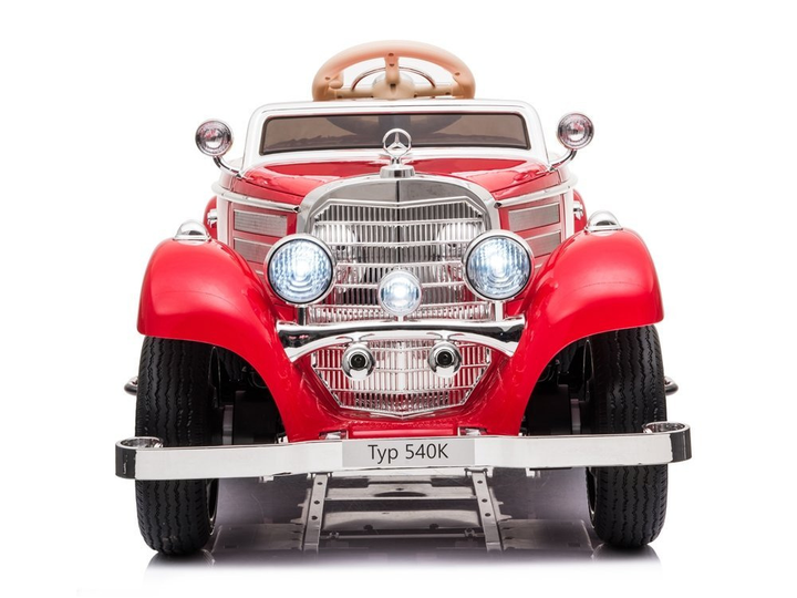 Електромобіль для дітей Lean Toys Mercedes 540K Червоний (5903802453140) - зображення 6