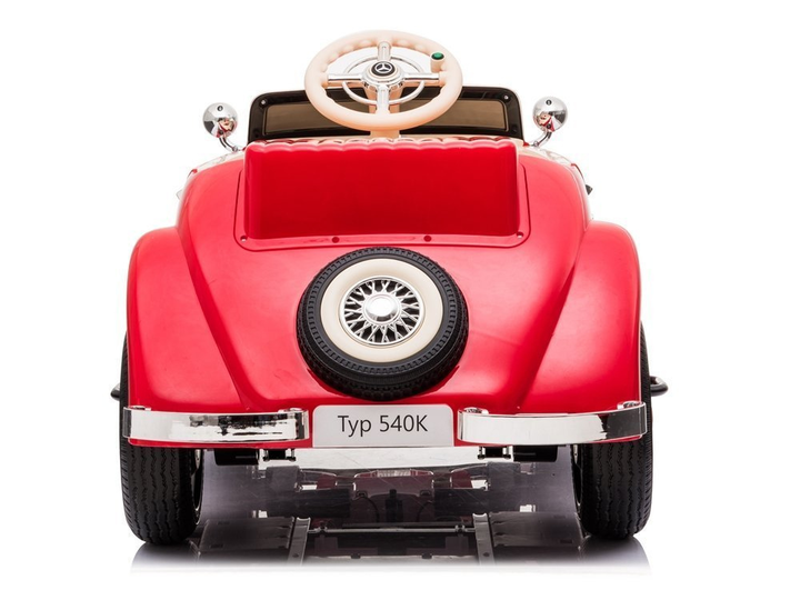 Електромобіль для дітей Lean Toys Mercedes 540K Червоний (5903802453140) - зображення 10