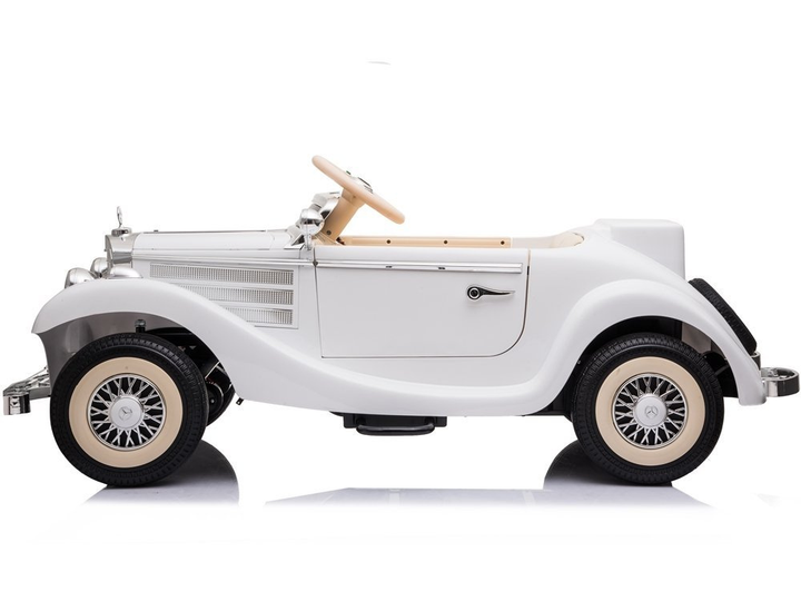 Samochód elektryczny dla dzieci Lean Toys Mercedes 540K Biały (5903802453157) - obraz 3