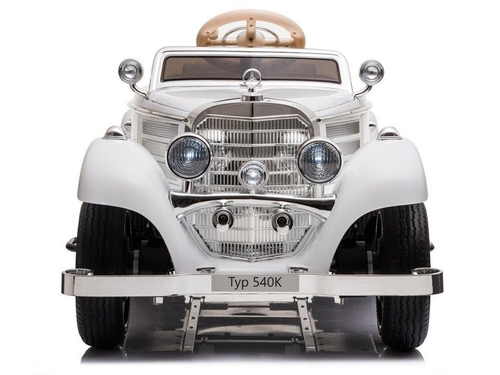 Samochód elektryczny dla dzieci Lean Toys Mercedes 540K Biały (5903802453157) - obraz 11