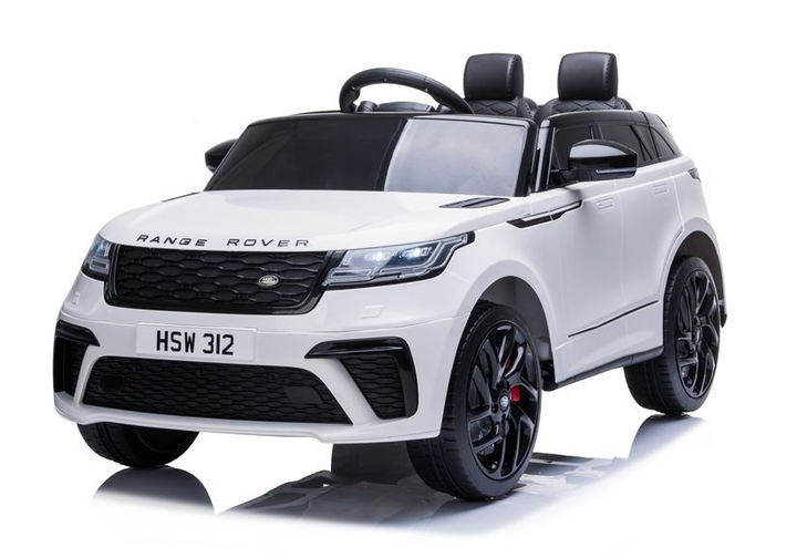 Електромобіль для дітей Lean Toys Range Rover Білий (5903802453478) - зображення 9