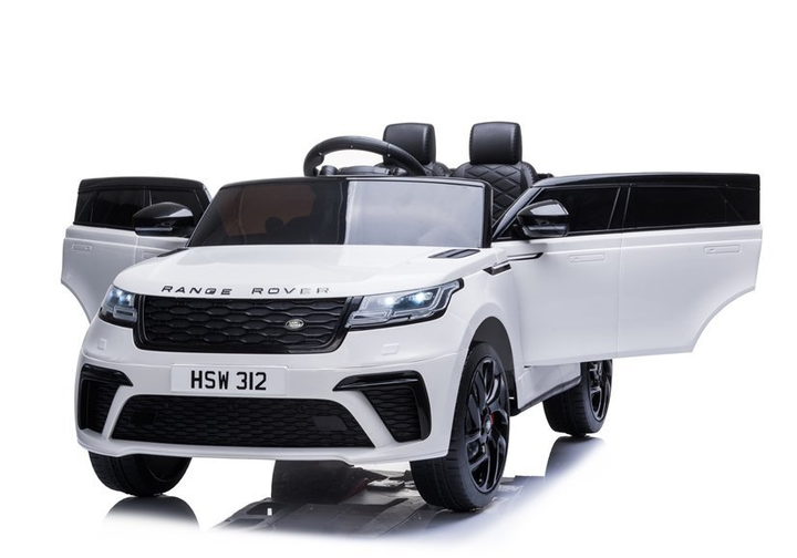 Електромобіль для дітей Lean Toys Range Rover Білий (5903802453478) - зображення 12