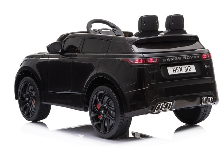 Samochód elektryczny dla dzieci Lean Toys Range Rover lakierowany Czarny (5903802453515) - obraz 8