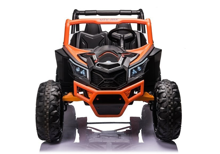 Samochód elektryczny dla dzieci Lean Toys Buggy UTV-MX Pomarańczowo-biały (5903802453553) - obraz 8
