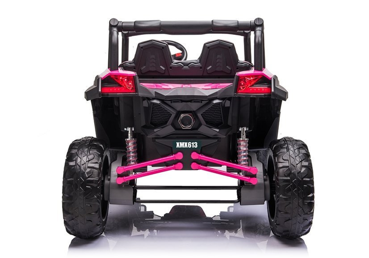 Samochód elektryczny dla dzieci Lean Toys Buggy UTV-MX Różowy (5903802453584) - obraz 5