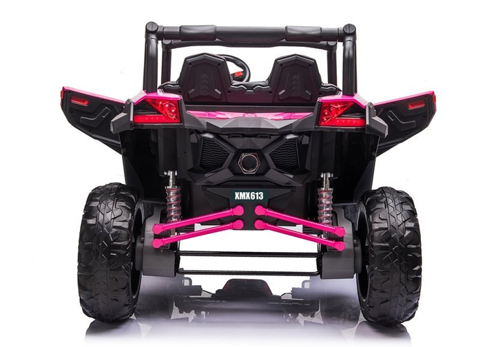 Samochód elektryczny dla dzieci Lean Toys Buggy UTV-MX Różowy (5903802453584) - obraz 8
