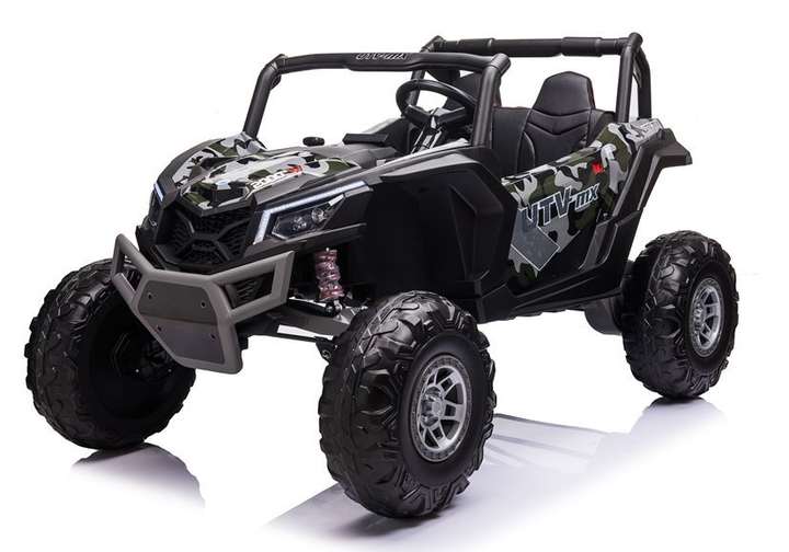 Samochód elektryczny dla dzieci Lean Toys Buggy UTV-MX lakierowany Moro 7768 (5903802453591) - obraz 6