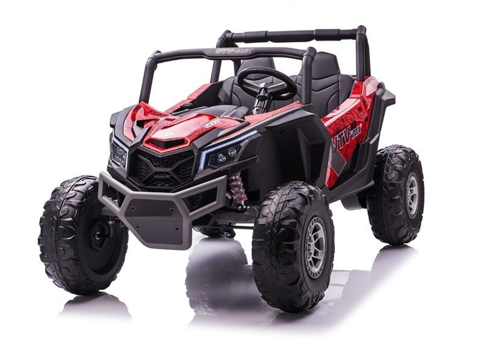 Samochód elektryczny dla dzieci Lean Toys Buggy UTV-MX Spider lakierowany Czerwony (5903802453607) - obraz 11