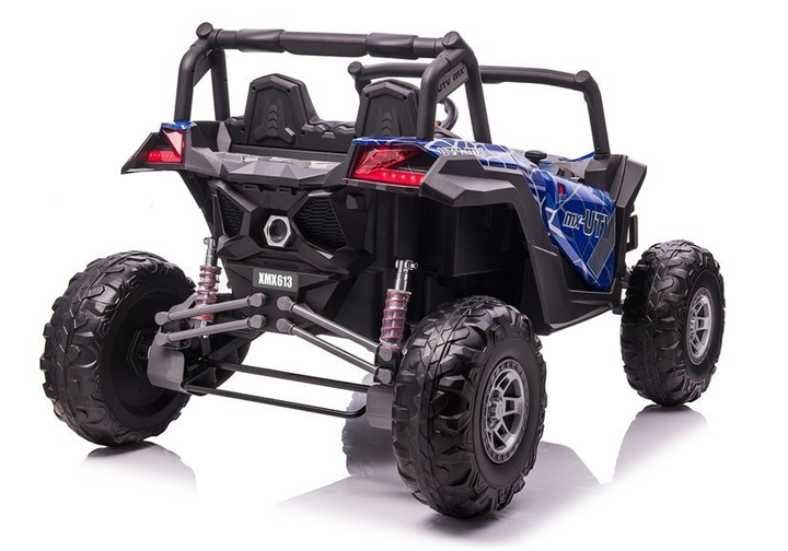 Samochód elektryczny dla dzieci Lean Toys Buggy UTV-MX Spider lakierowany Niebieski (5903802453614) - obraz 10