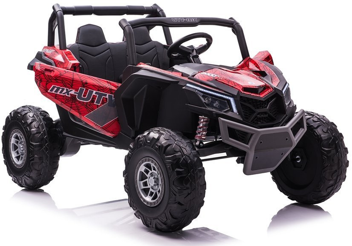 Електромобіль для дітей Lean Toys Buggy UTV-MX Spider MP4 лакований Червоний (5903802453676) - зображення 4