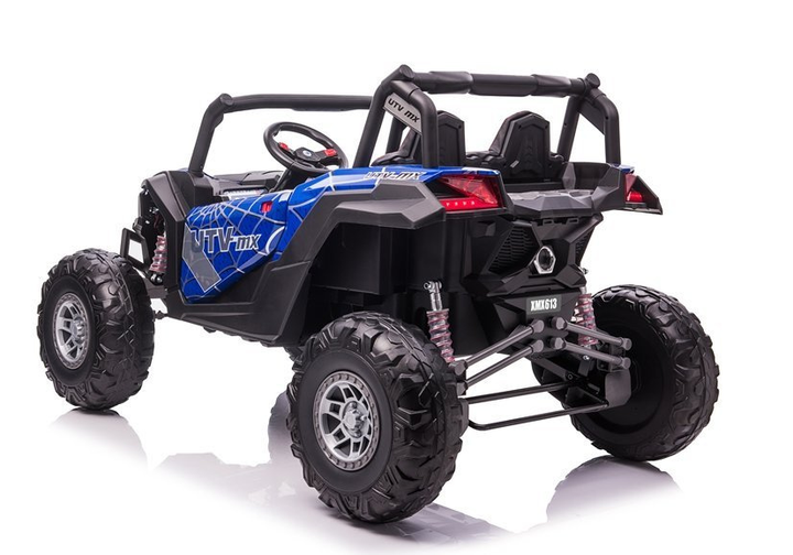 Samochód elektryczny dla dzieci Lean Toys Buggy UTV-MX Spider MP4 lakierowany Niebieski (5903802453683) - obraz 9