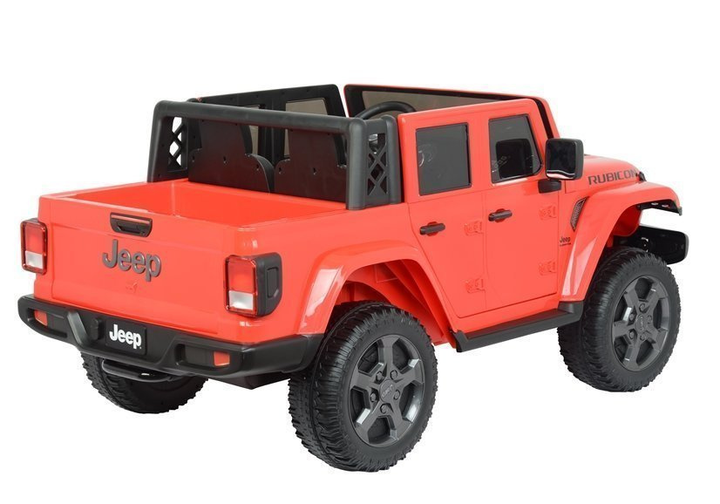 Samochód elektryczny dla dzieci Lean Toys Jeep Rubicon 6768R Czerwony (5903802454871) - obraz 8
