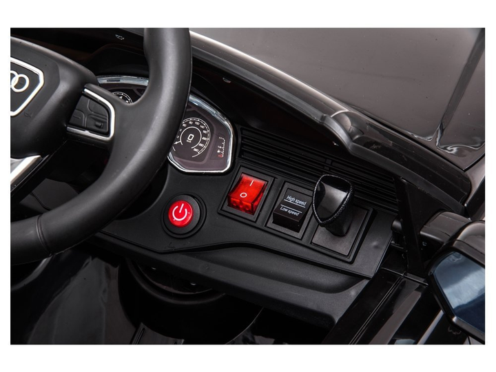 Samochód elektryczny dla dzieci Lean Toys Audi RS Q8 Czarny (5903802454949) - obraz 17