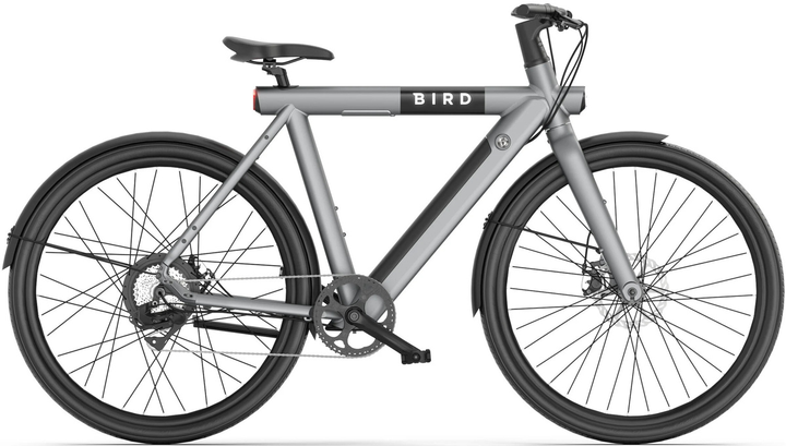 Rower elektryczny BIRD Urban 1.0 M22 28 cali Szary (0810029161916) - obraz 3