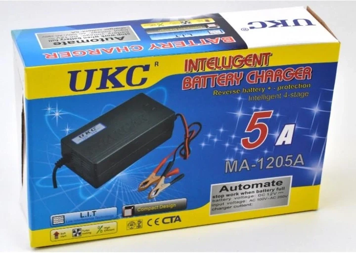 Зарядное устройство Battery Charger UKC MA-1205A для автомобильного аккумулятора 12V 5A 6704 - Фото 10 Зарядное устройство Battery Charger UKC MA-1205A для автомобильного аккумулятора 12V 5A 6704 - изображение 10