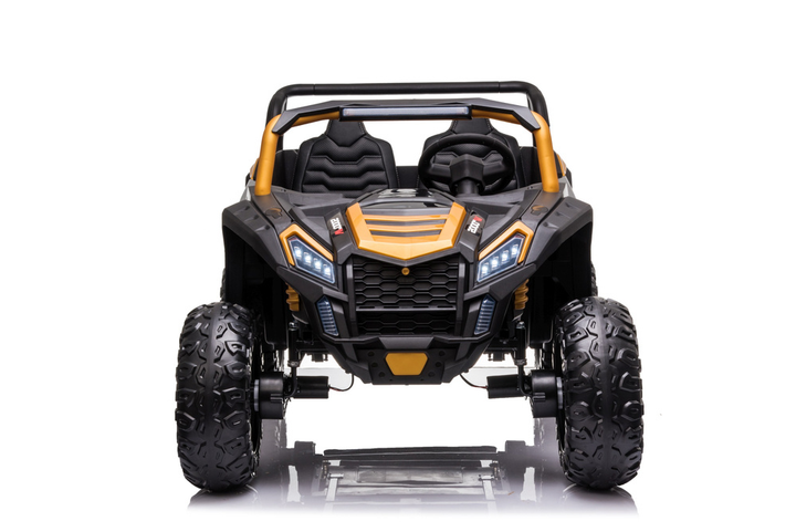 Електромобіль для дітей Lean Toys Buggy A032 Золотистий (5903802459678) - зображення 9