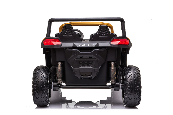 Електромобіль для дітей Lean Toys Buggy A032 Золотистий (5903802459678) - зображення 13