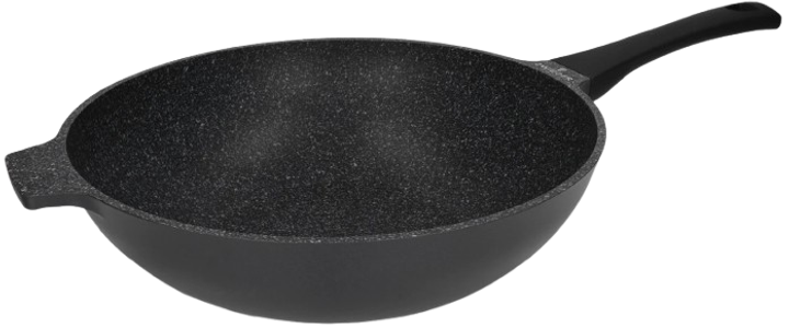 Сковорода wok Zwieger Black Stone 32 см (5903357373603) - зображення 1