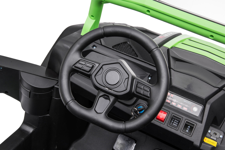 Samochód elektryczny dla dzieci Lean Toys Buggy Strong A032 Zielony (5903802459692) - obraz 17