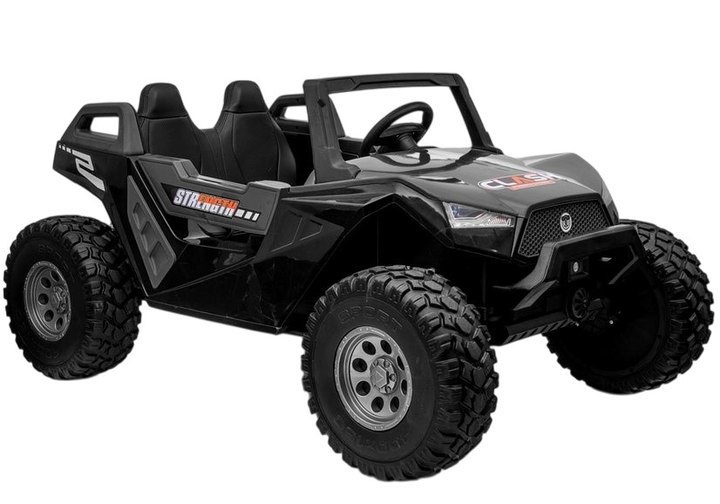 Електромобіль для дітей Lean Toys SX1928 4x4 Чорний (5903802459852) - зображення 1