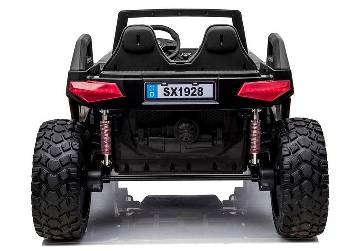 Електромобіль для дітей Lean Toys SX1928 4x4 Чорний (5903802459852) - зображення 3