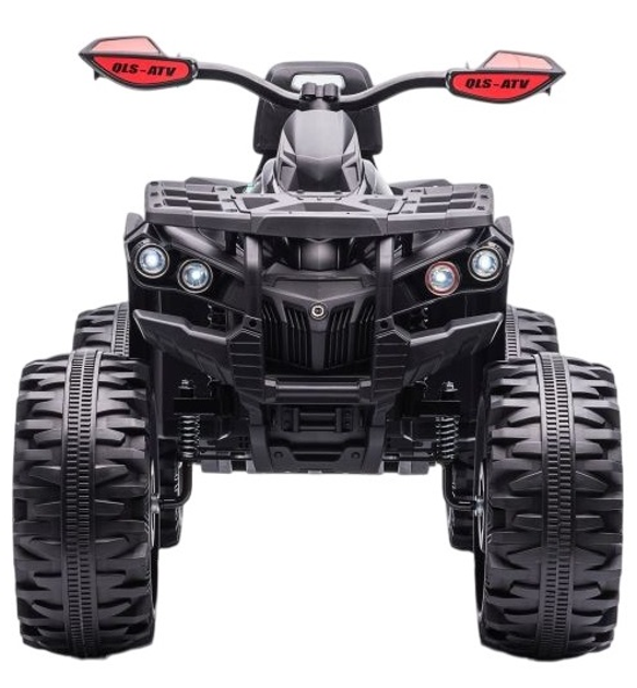 Quad elektryczny dla dzieci Lean Toys QLS-3288 Czarny (5904204750431) - obraz 1