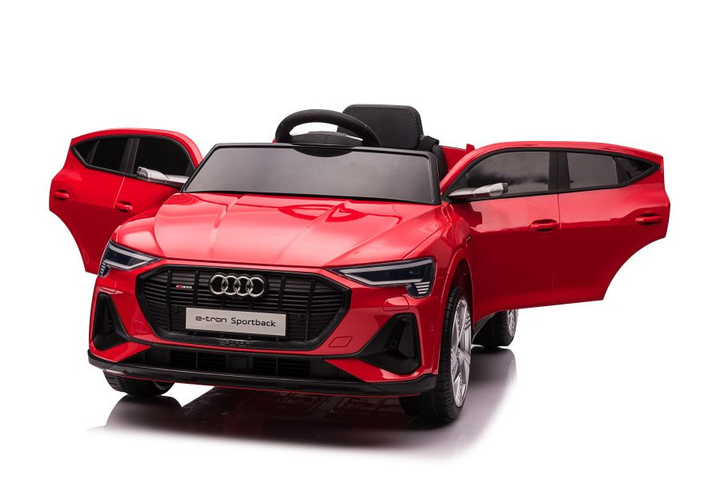 Електромобіль для дітей Lean Toys Audi E-Tron QLS-6688 Червоний (5904204750479) - зображення 5