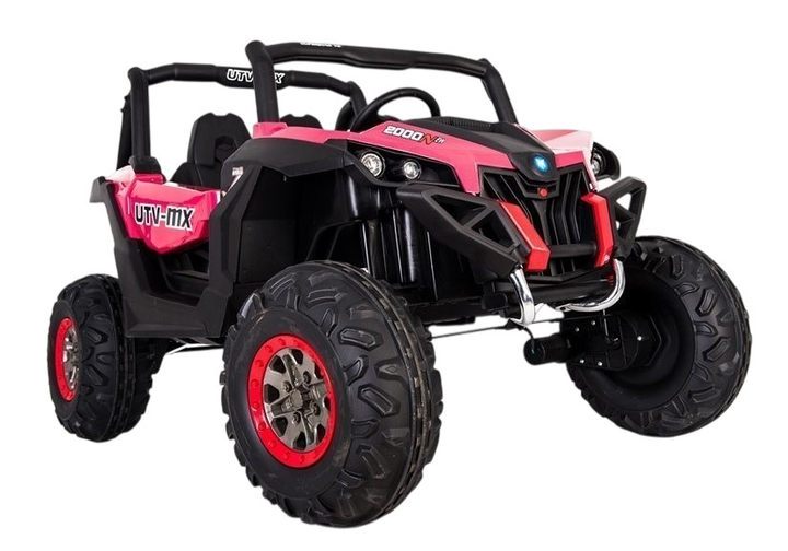 Електромобіль для дітей Lean Toys Jeep XMX603 MP4 Рожевий (5904204756402) - зображення 1