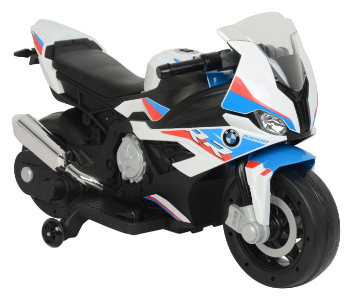 Motocykl elektryczny dla dzieci Lean Toys BMW S1000RR 2156 Biały (5904204753449) - obraz 1