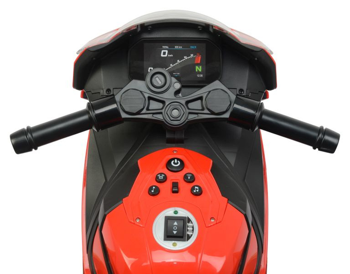 Motocykl elektryczny dla dzieci Lean Toys BMW S1000RR 2156 Czerwony (5904204753456) - obraz 2