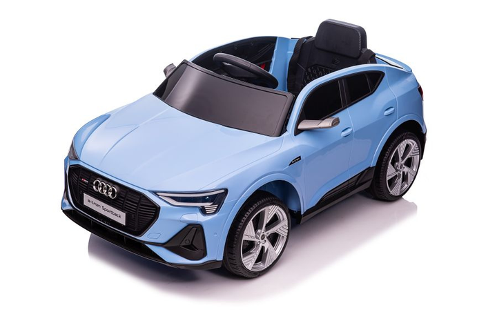Samochód elektryczny dla dzieci Lean Toys Audi E- Tron QLS-6688 Niebieski (5904204750493) - obraz 15