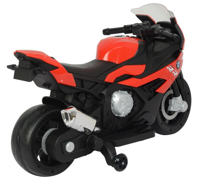 Motocykl elektryczny dla dzieci Lean Toys BMW S1000RR 2156 Czerwony (5904204753456) - obraz 4