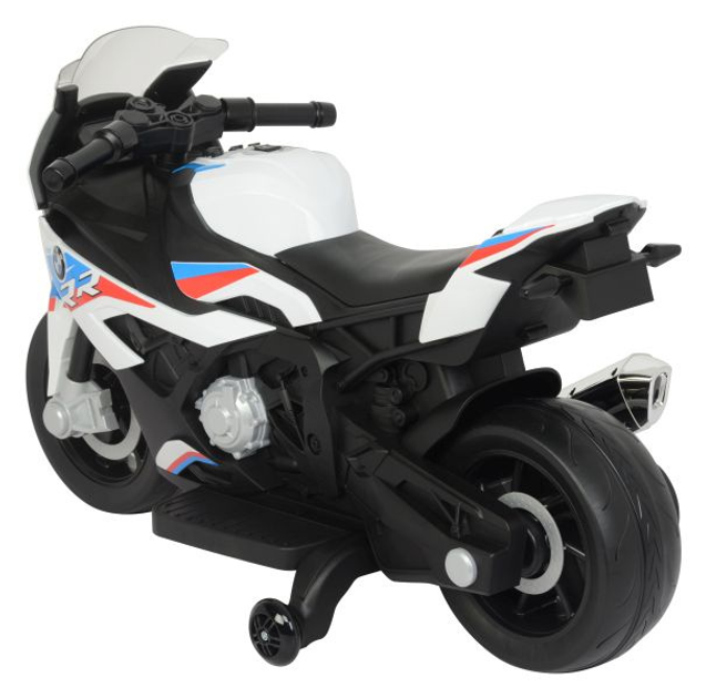 Motocykl elektryczny dla dzieci Lean Toys BMW S1000RR 2156 Biały (5904204753449) - obraz 14