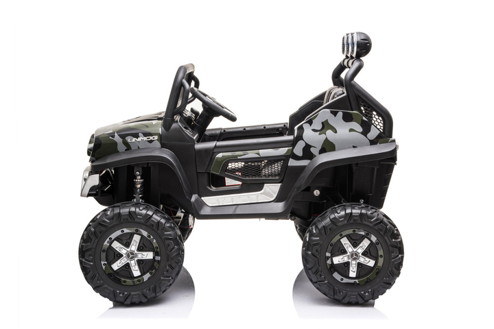 Samochód elektryczny dla dzieci Lean Toys Unimog S lakierowany Moro 9348 (5904204753746) - obraz 3